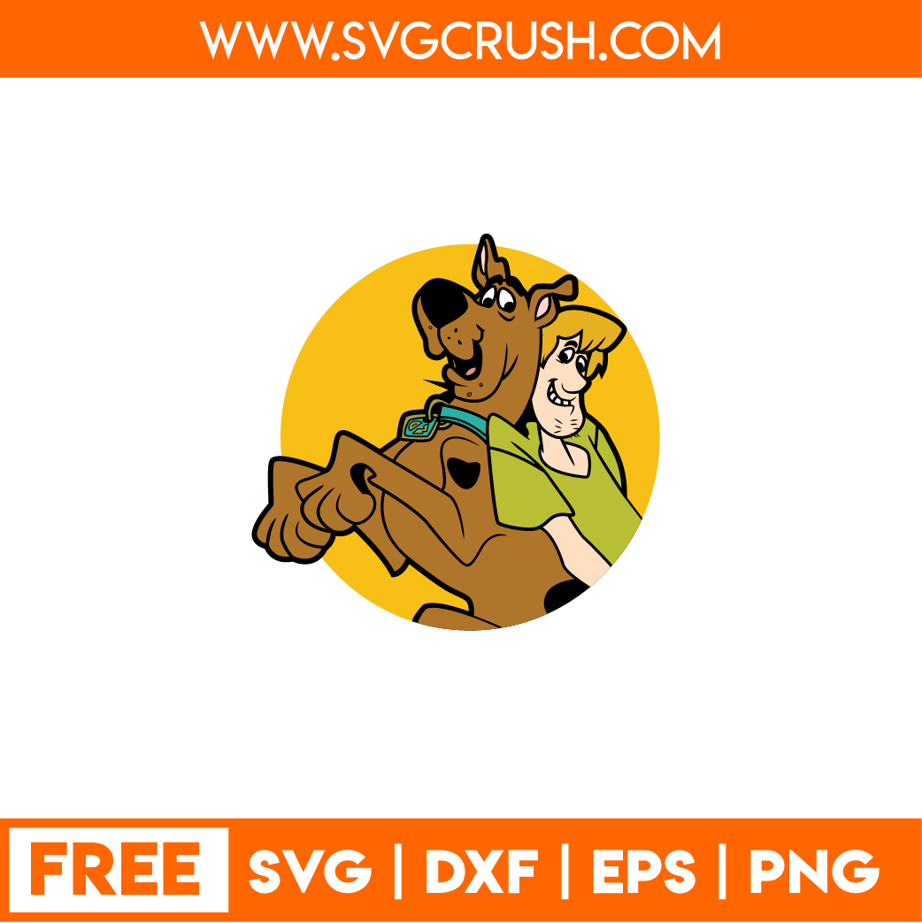 free scoobydoo-and-shaggy-001 svg
