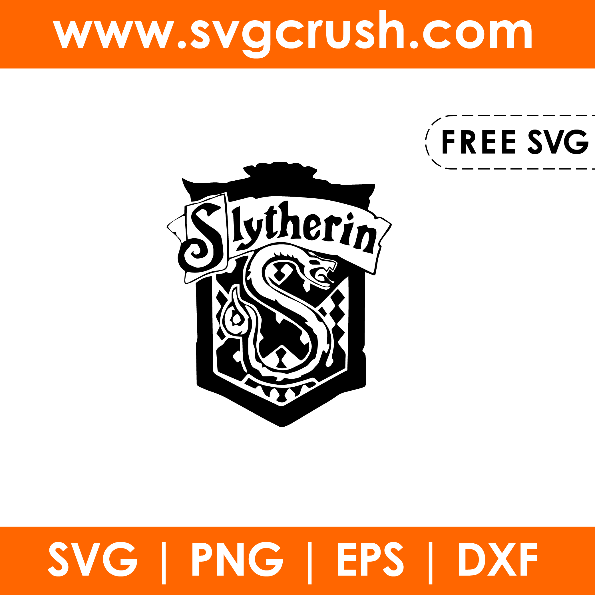 free slytherin-logo-001 svg
