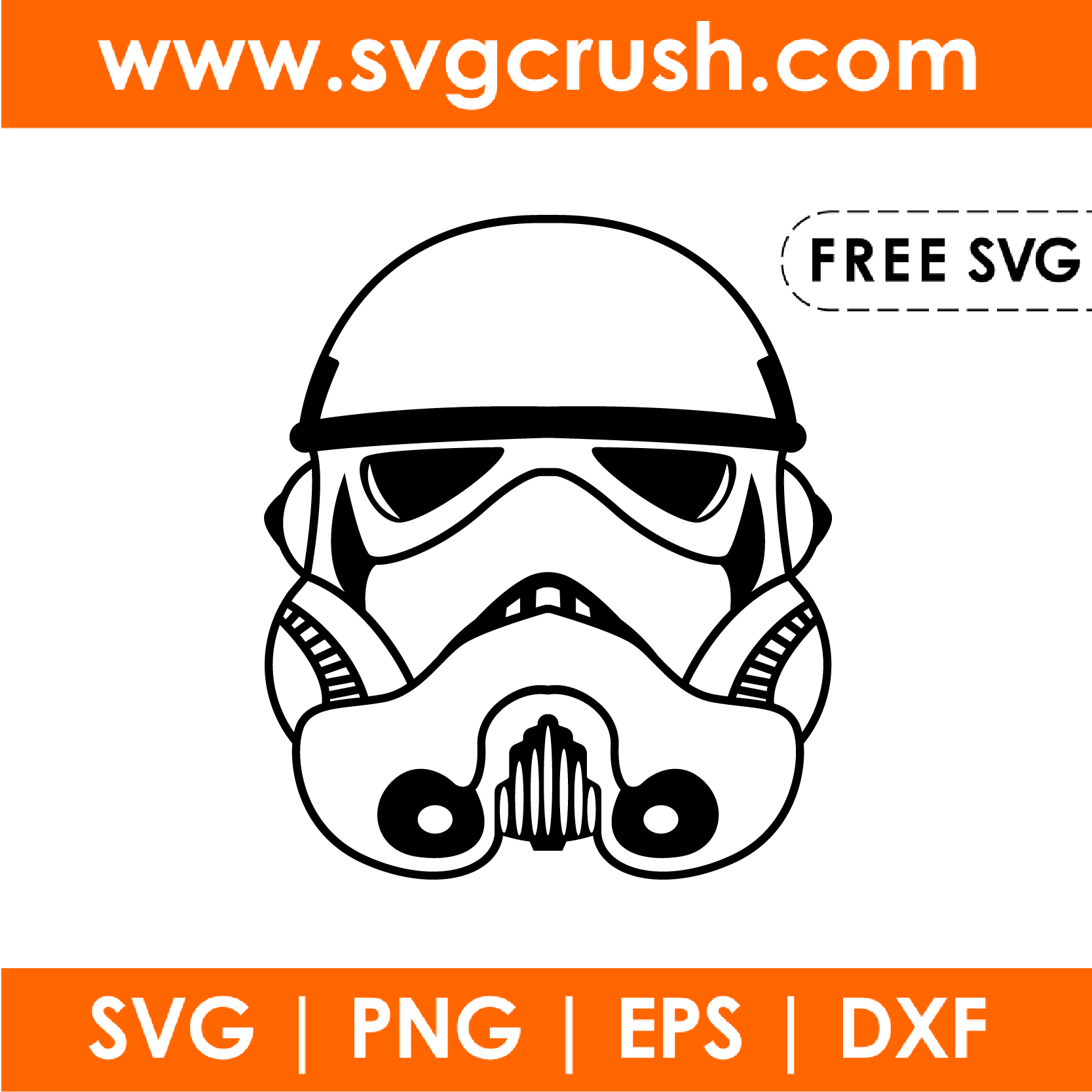 free stormtrooper-001 svg