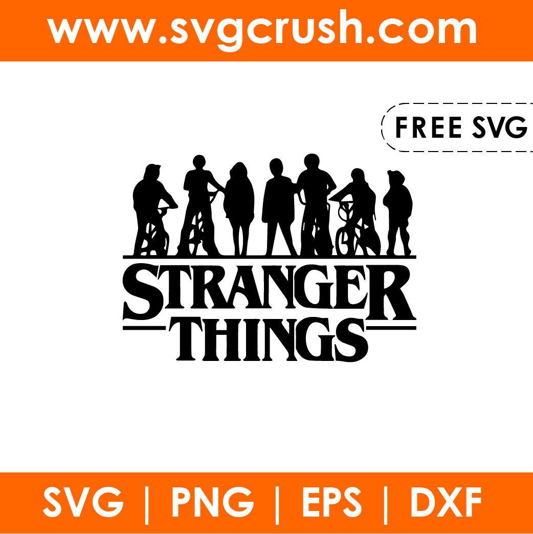 free stranger-things-001 svg
