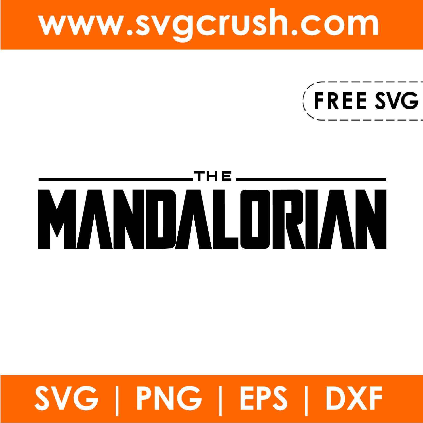 free the-mandalorian-002 svg