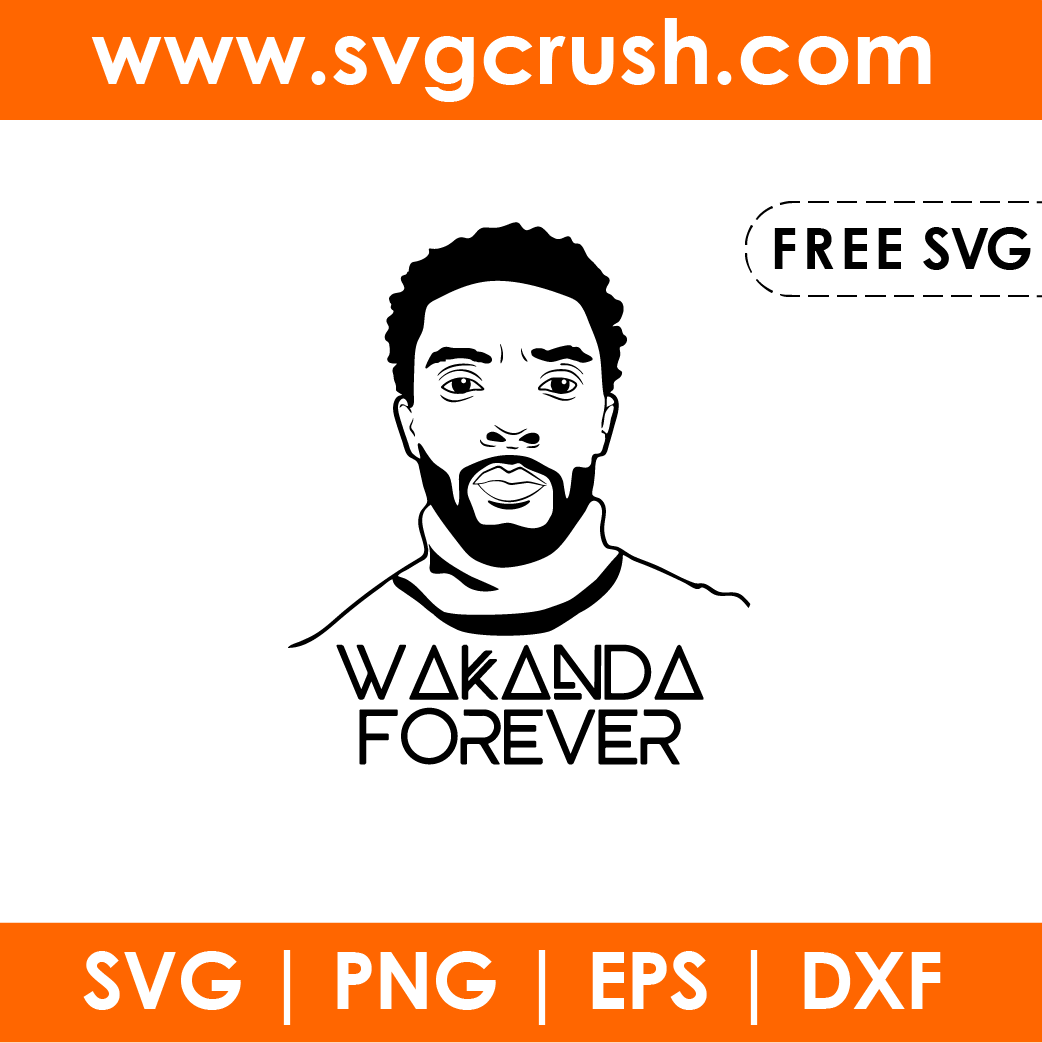 free wakanda-forever-001 svg