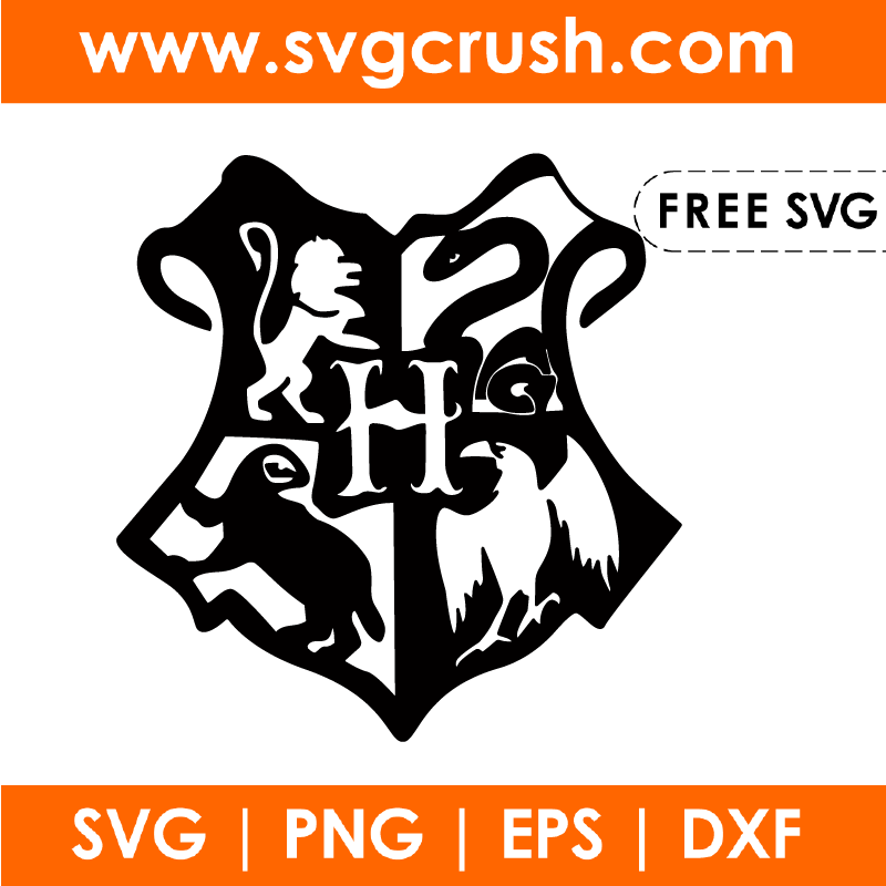free wizard-school-crests-004 svg