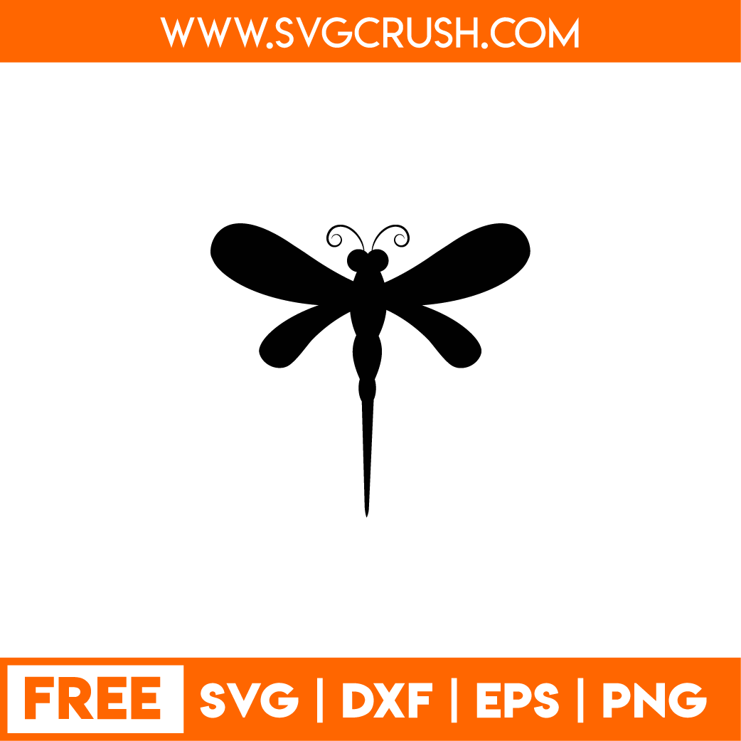 free dragonfly-002 svg