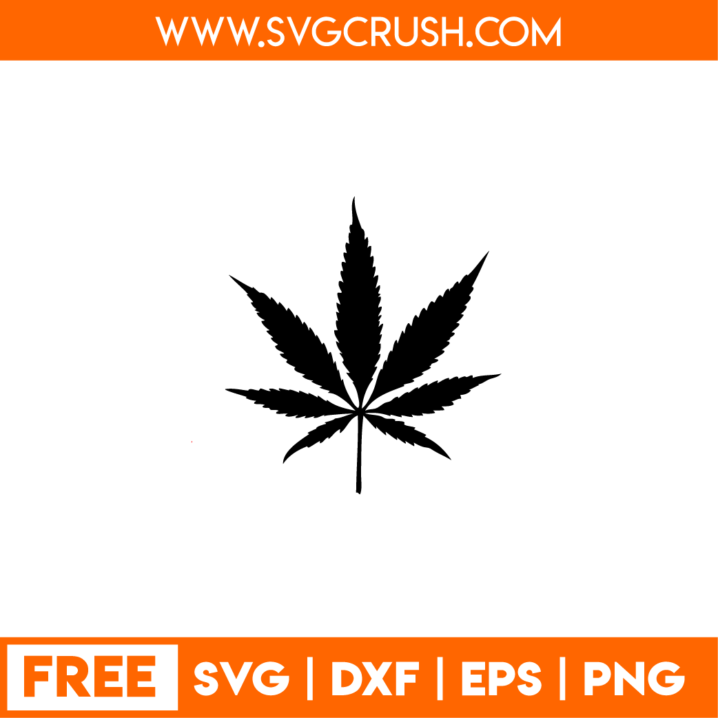 free pot-leaf-001 svg