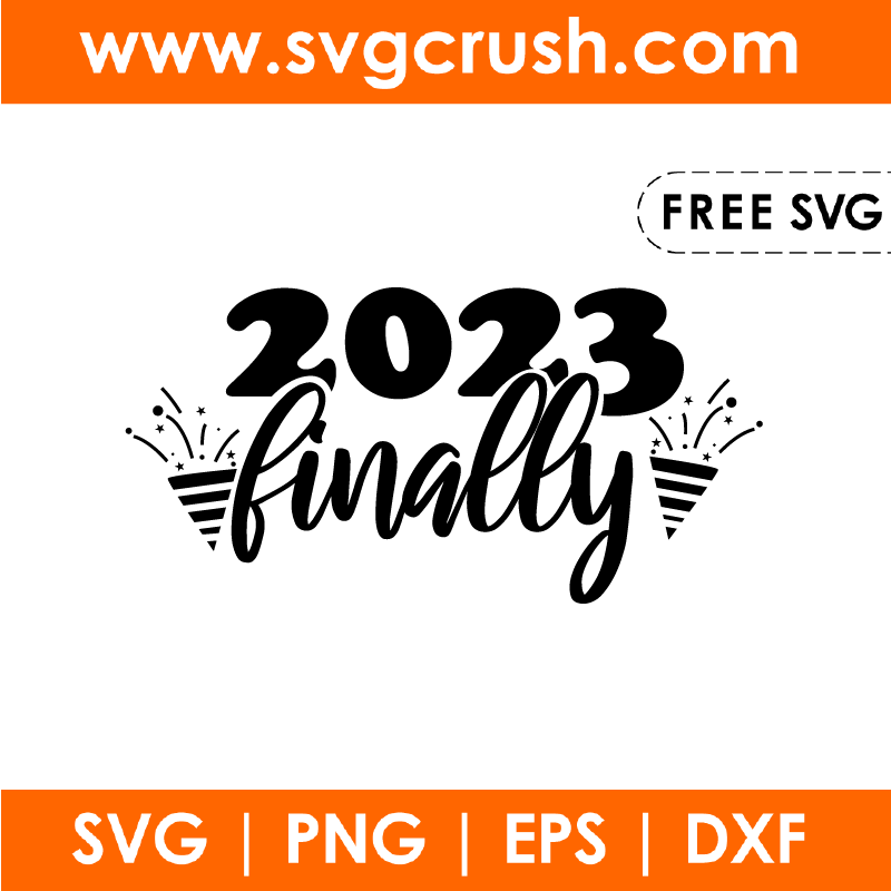 free 2023-finally-002 svg