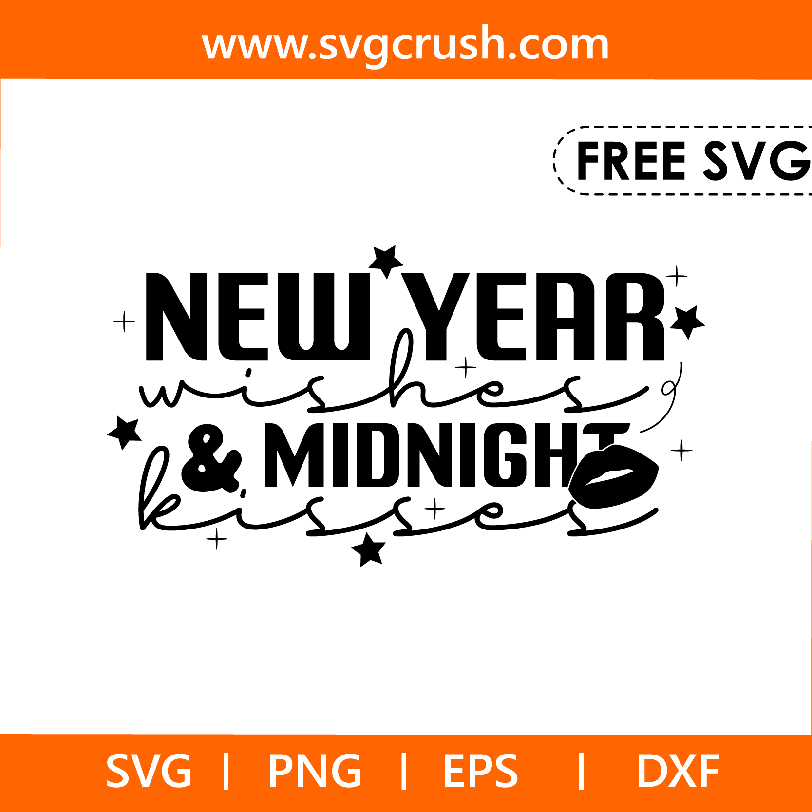free new-year-wishes-and-midnight-kisses-004 svg
