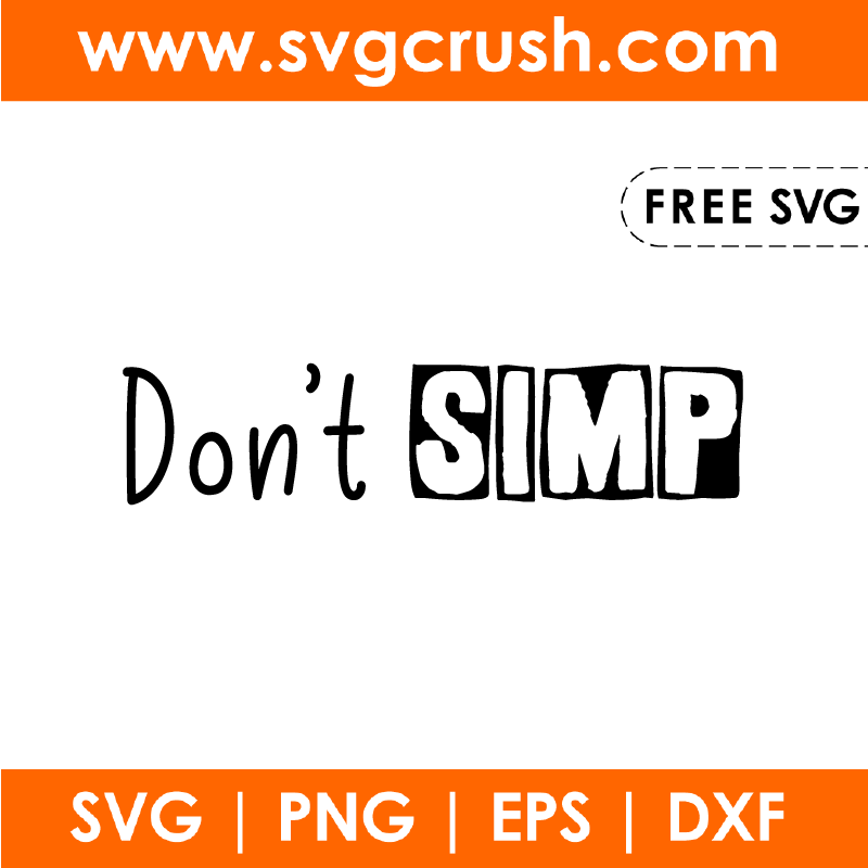 free dont-simp-001 svg