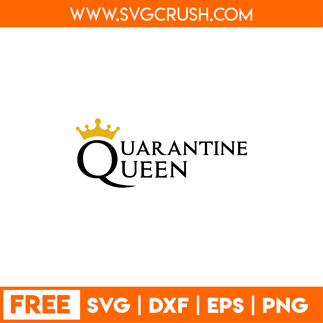 free quarantine-queen-002 svg