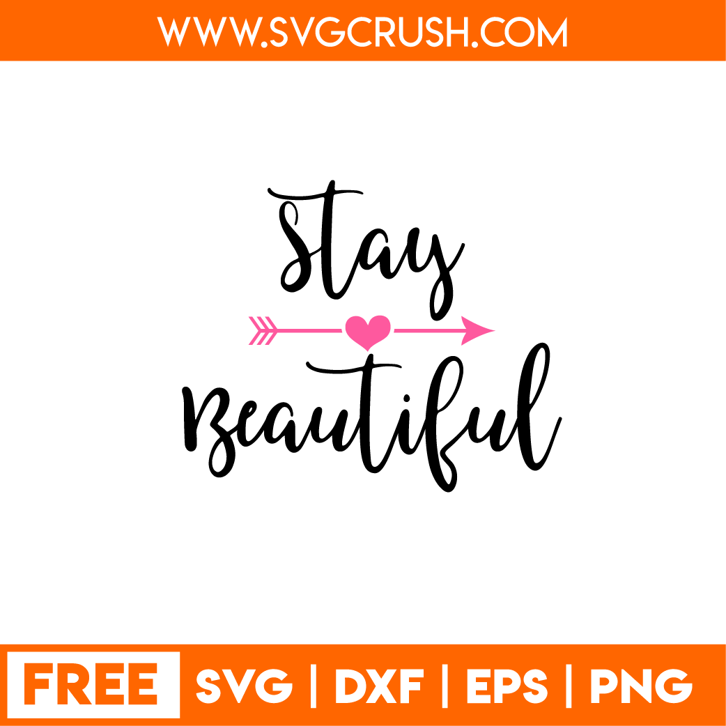 free stay-beautiful-001 svg