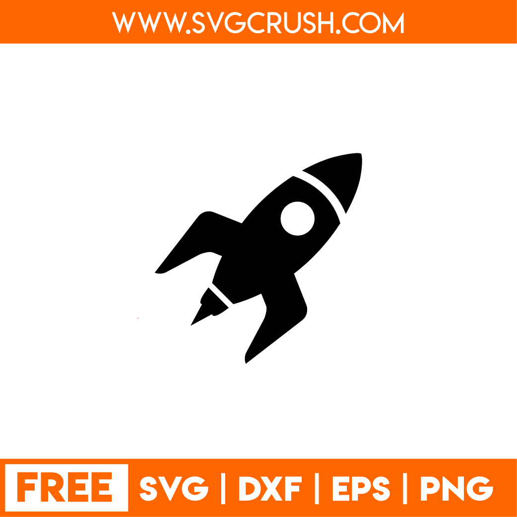 free rocket-001 svg