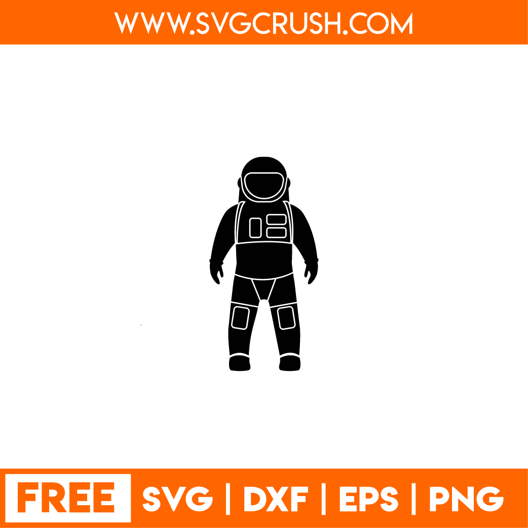 free space-suit-001 svg