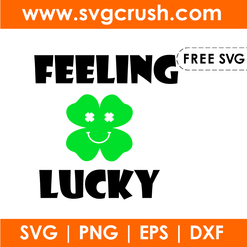 free feeling-lucky-001 svg