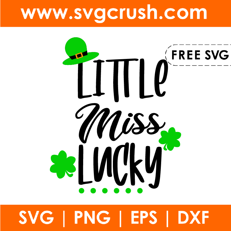 free little-miss-lucky-003 svg
