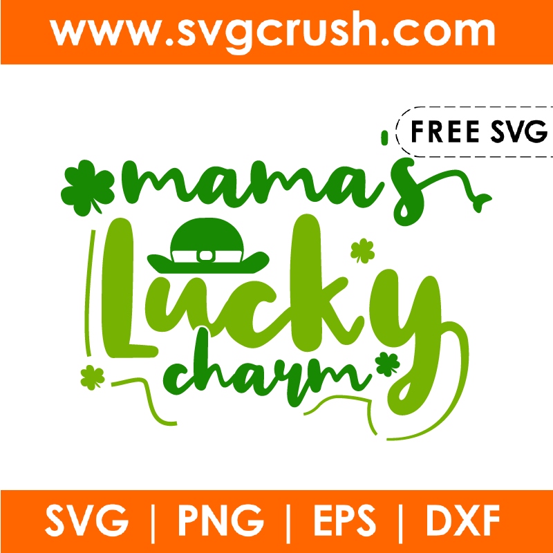 free mamas-lucky-charm-003 svg