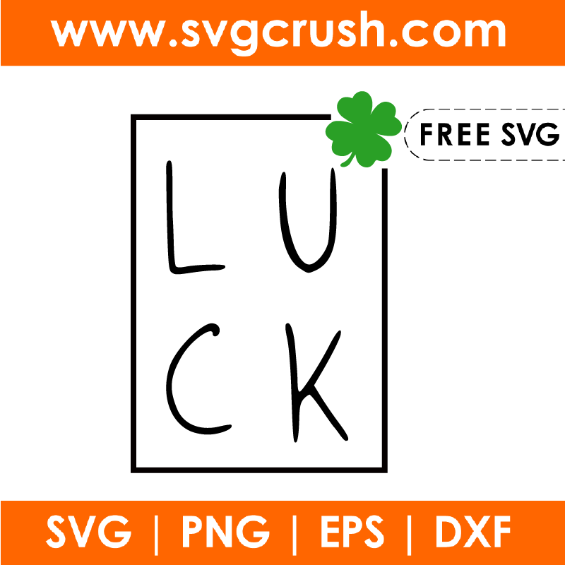 free st-patrick-luck-004 svg