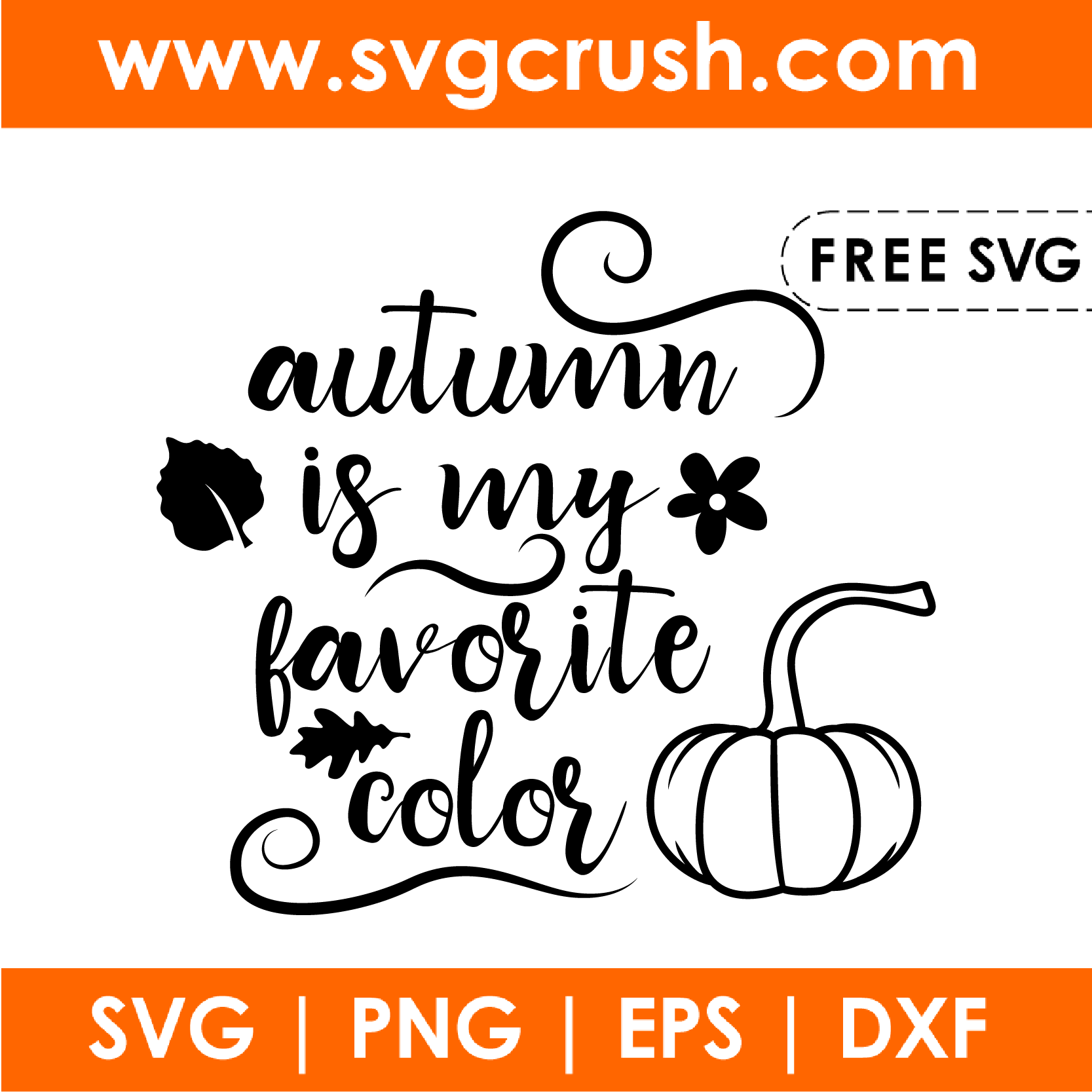 free autumn-is-my-favourite-colour-001 svg