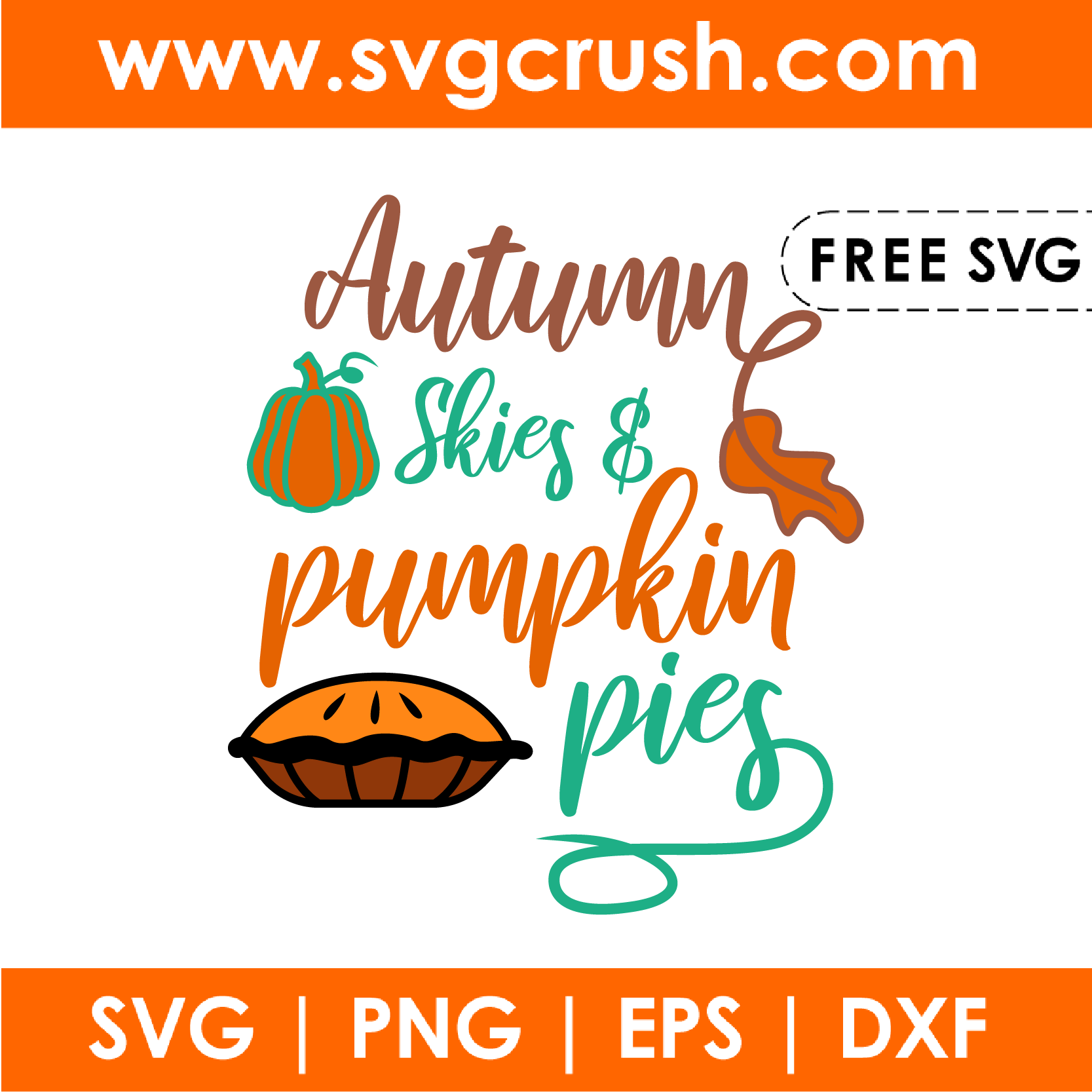free autumn-skies-pumpkin-pies-002 svg