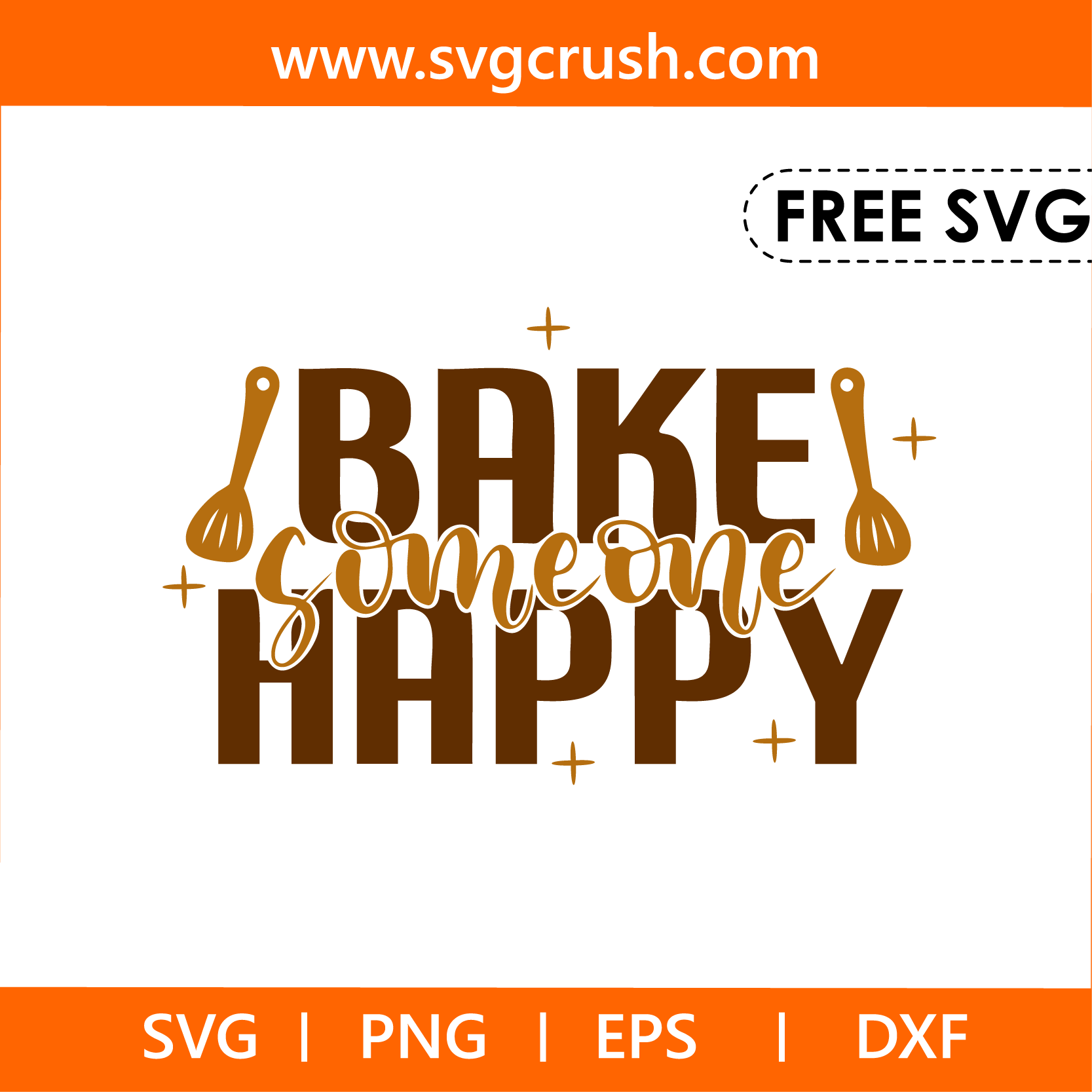 free bake-someone-happy-003 svg