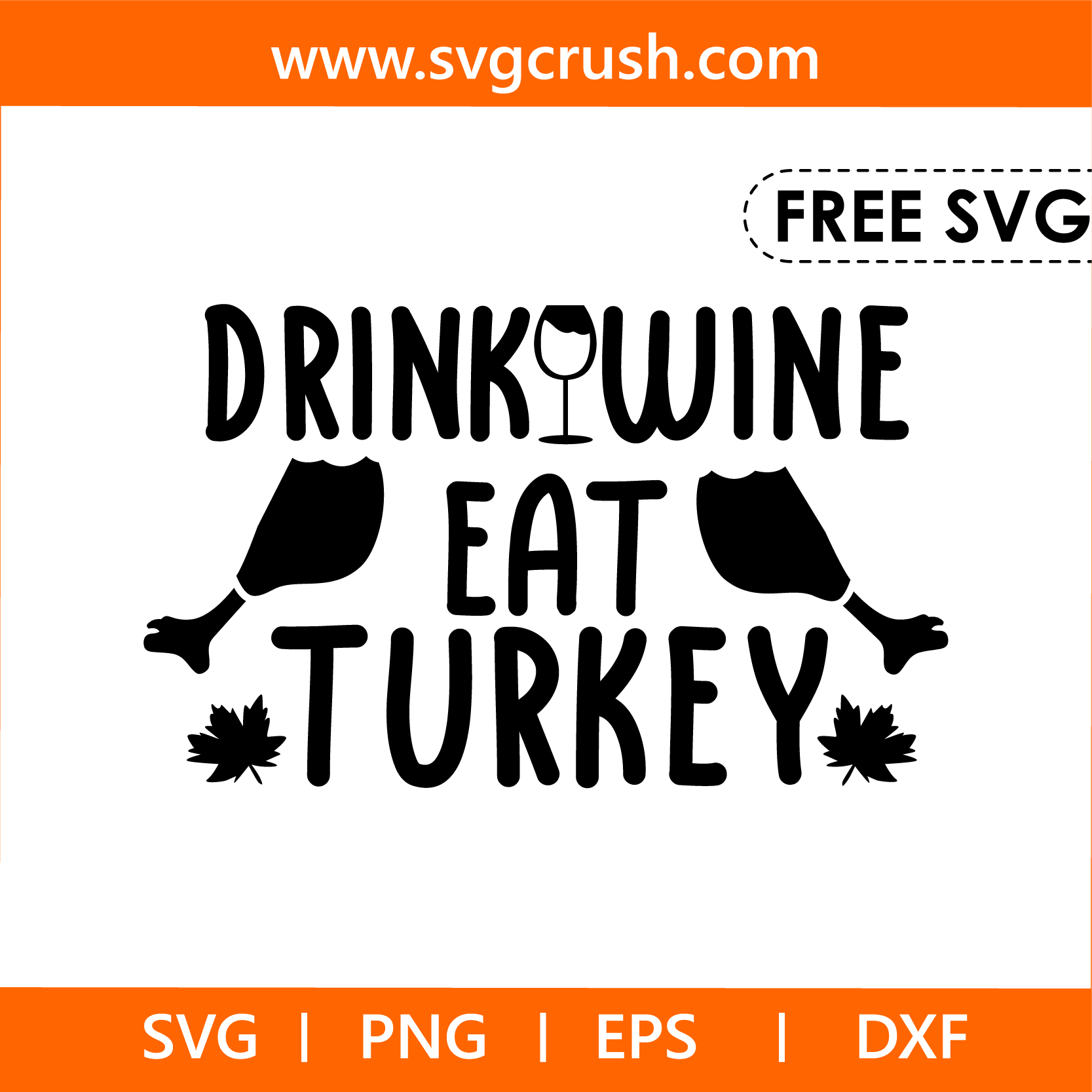 free drink-wine-eat-turkey-003 svg