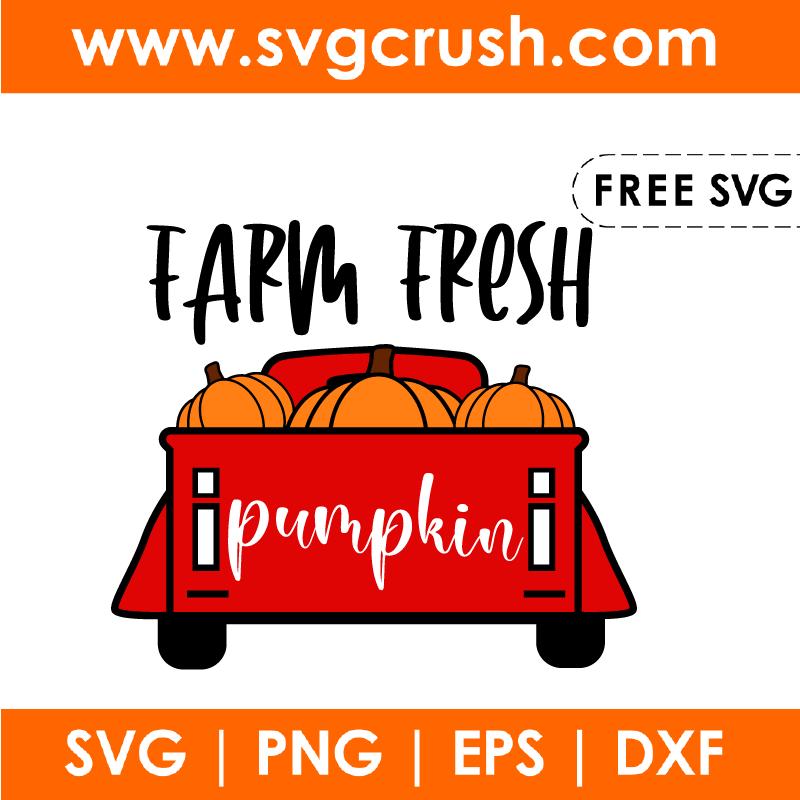 free farm-fresh-pumpkin-002 svg
