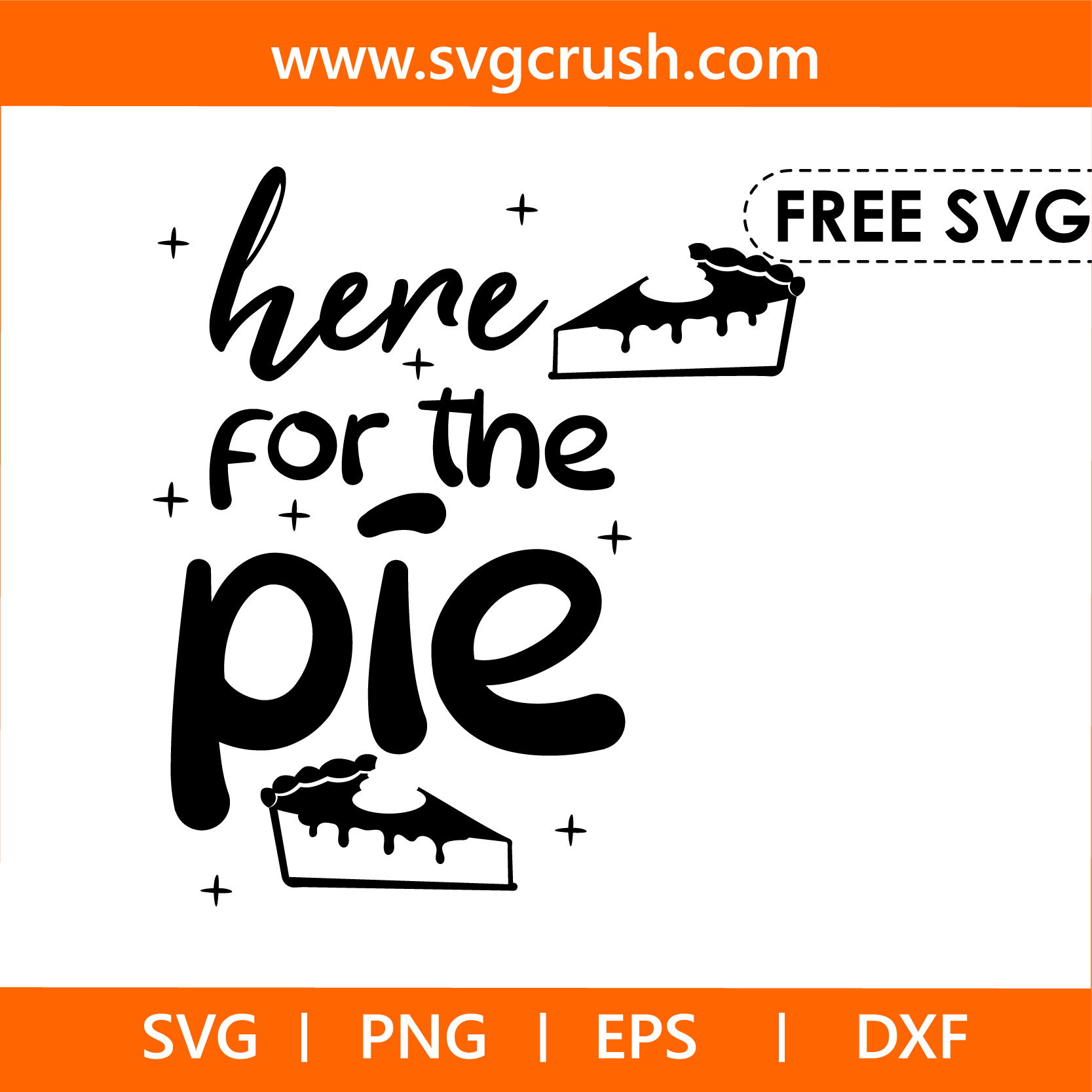 free here-for-the-pie-007 svg
