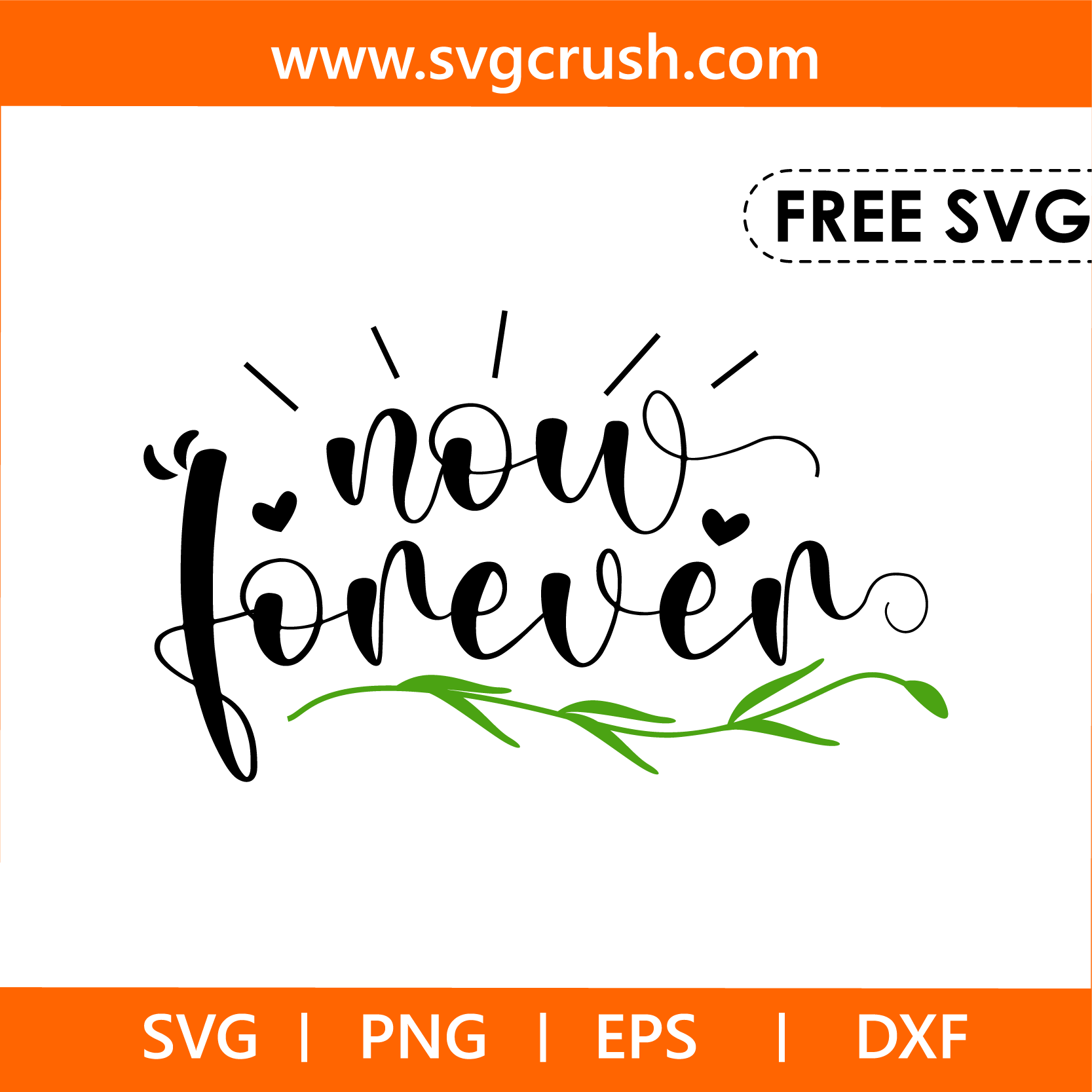 free now-forever-005 svg