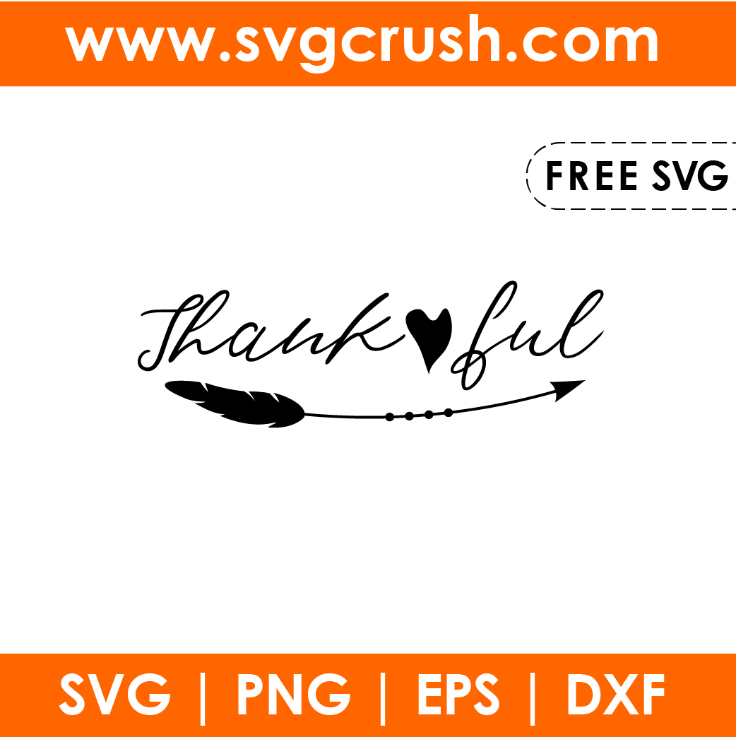 free thankful-feather-arrow-001 svg