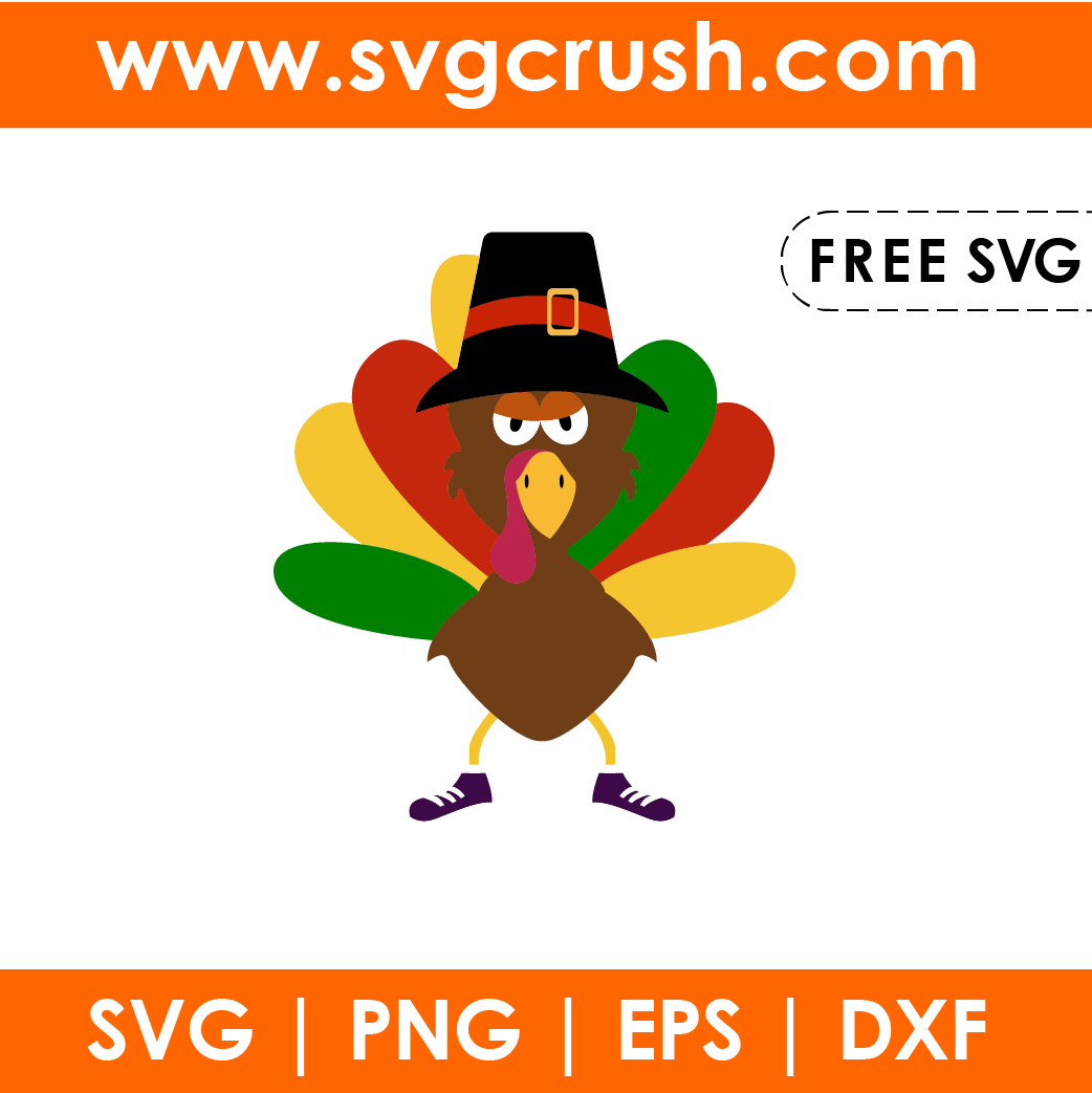 free thanksgiving-turkey-004 svg