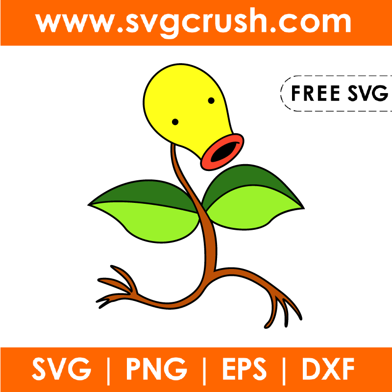 free pokemon-bellsprout-001 svg