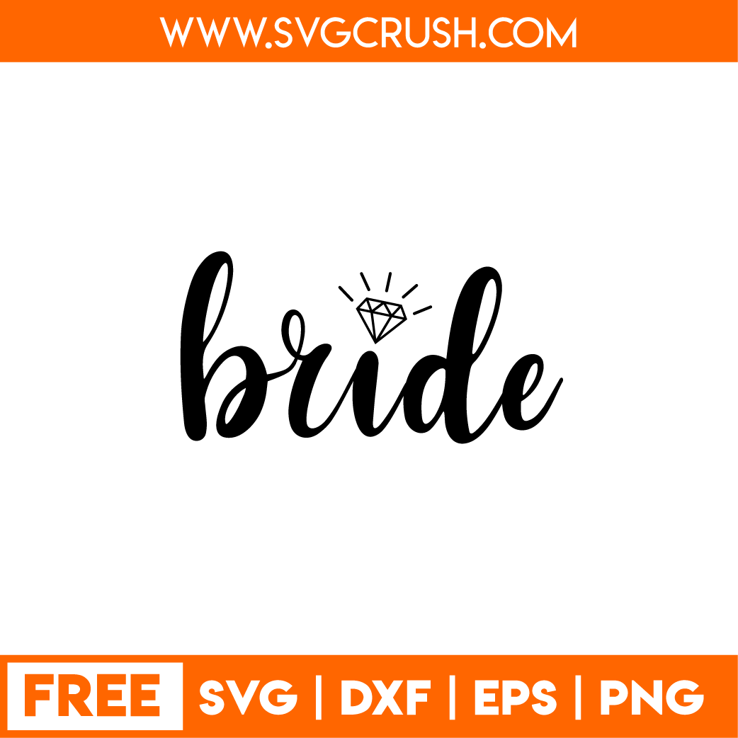 free bride-001 svg