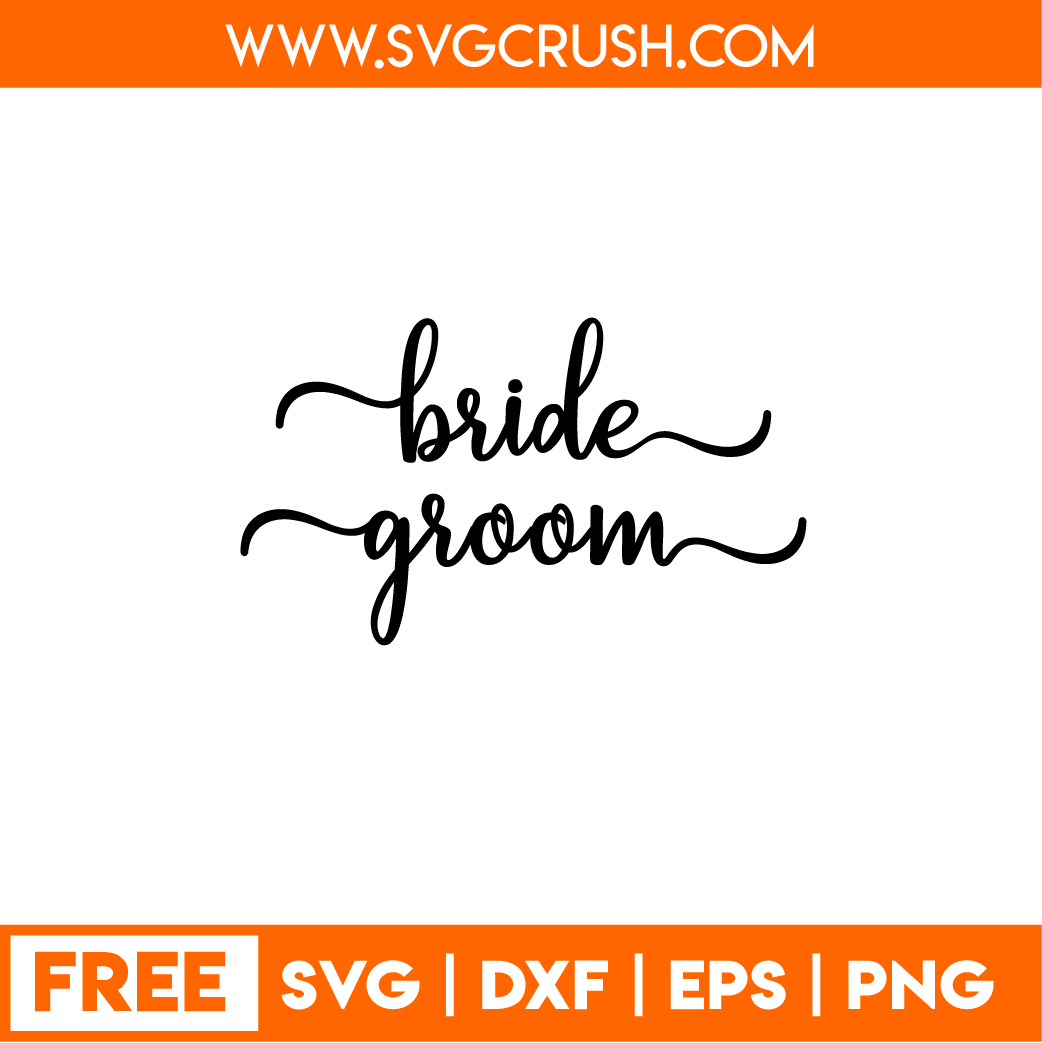 free bride-groom-001 svg