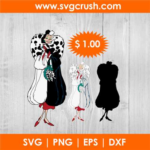Free Free 281 Disney Villains Svg Cruella Deville Svg SVG PNG EPS DXF File