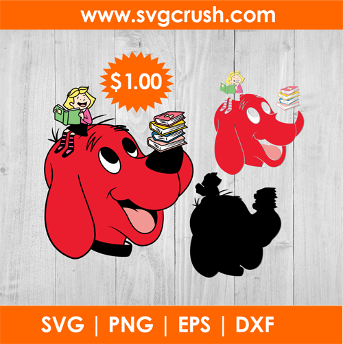 clifford-the-big-red-dog-001 svg