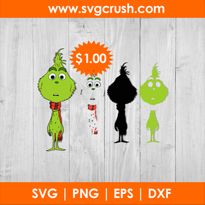 cute-grinch-christmas-001 svg