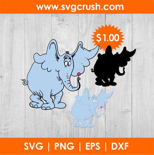 Free Free Horton Elephant Svg 579 SVG PNG EPS DXF File