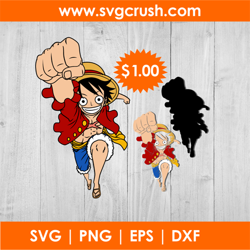 luffy-one-piece-001 svg