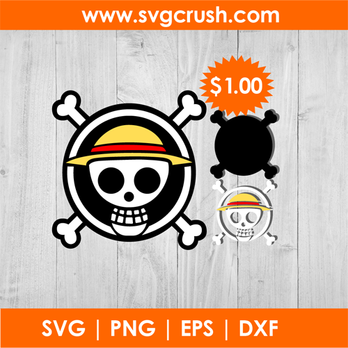 one-piece-skull-logo-002 svg